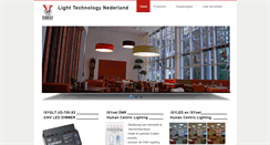 Desktop Screenshot of light-technology.nl